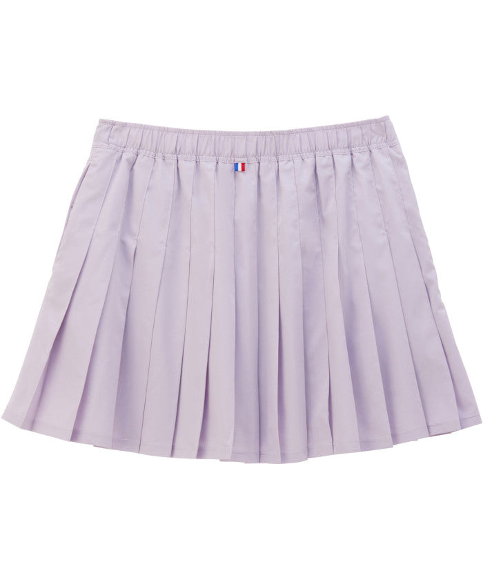 ルコックスポルティフ le coq sportif ルコックスポルティフ le coq sportif テニス プリーツゲームスコート レディース JTA公認 テニスウェア UVカット 左右ポケット 部 （PP パープル） PP パープル