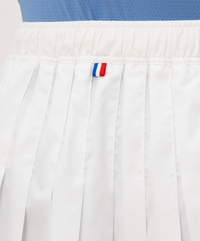 ルコックスポルティフ le coq sportif ルコックスポルティフ le coq sportif テニス プリーツゲームスコート レディース JTA公認 テニスウェア UVカット 左右ポケット 部 （PP パープル） PP パープル