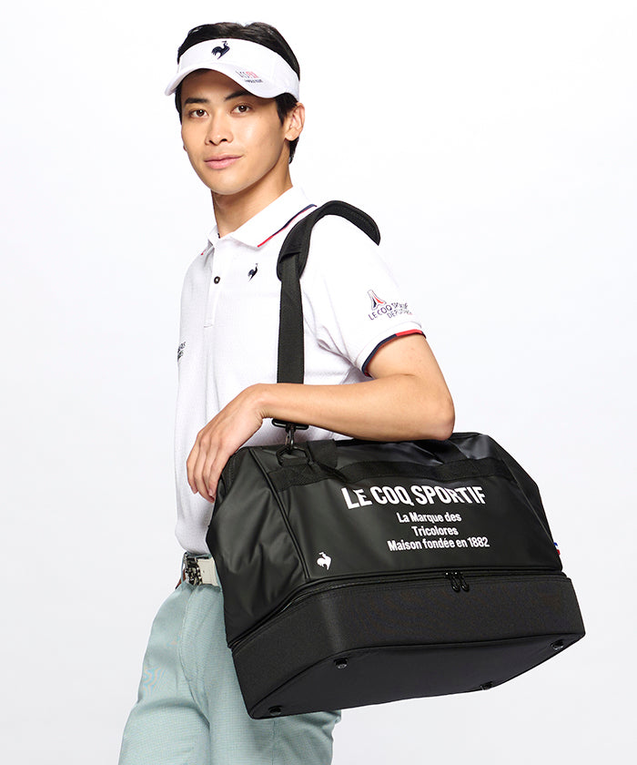 ルコックスポルティフ ゴルフ le coq sportif golf 二層式ボストンバッグ 約46×36×25