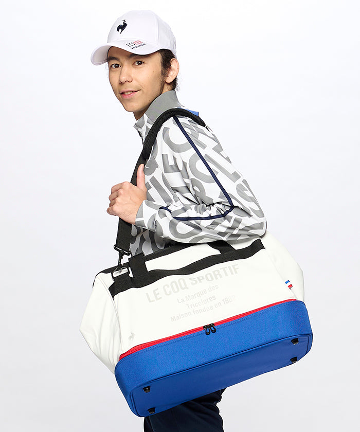 ルコックスポルティフ ゴルフ le coq sportif golf 二層式ボストンバッグ 約46×36×25
