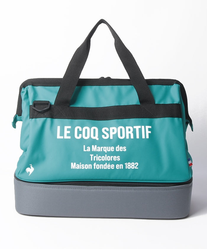 ルコックスポルティフ ゴルフ le coq sportif golf 二層式ボストンバッグ 約46×36×25,(GR00)グリーン