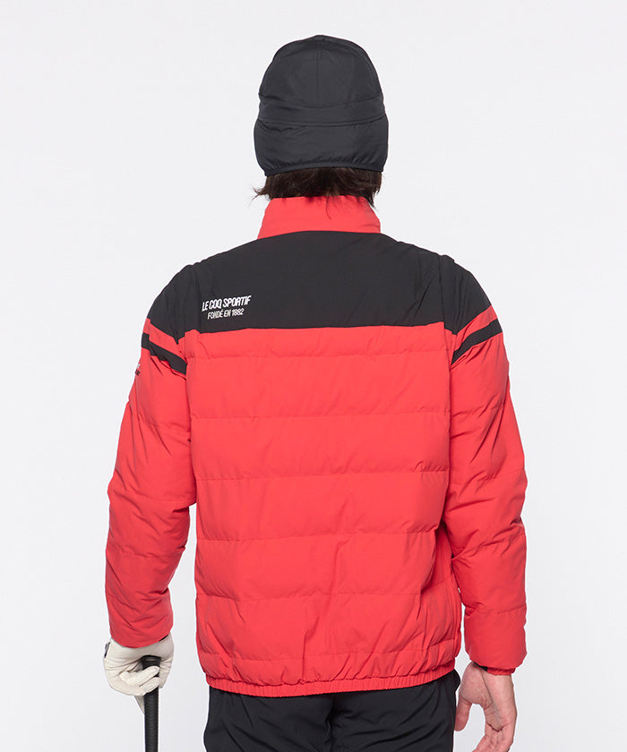 le coq sportif golf 【Stretch Forcer】 Mid-layer Heat Navi 2WAY Blouson
