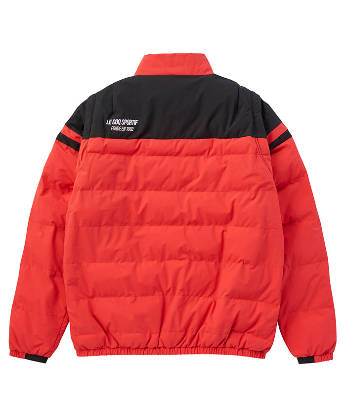 le coq sportif golf 【Stretch Forcer】 Mid-layer Heat Navi 2WAY Blouson