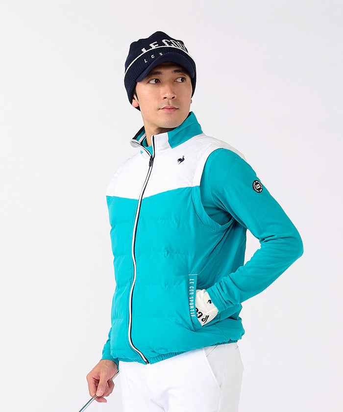 le coq sportif golf 【Stretch Forcer】 Mid-layer Heat Navi 2WAY Blouson