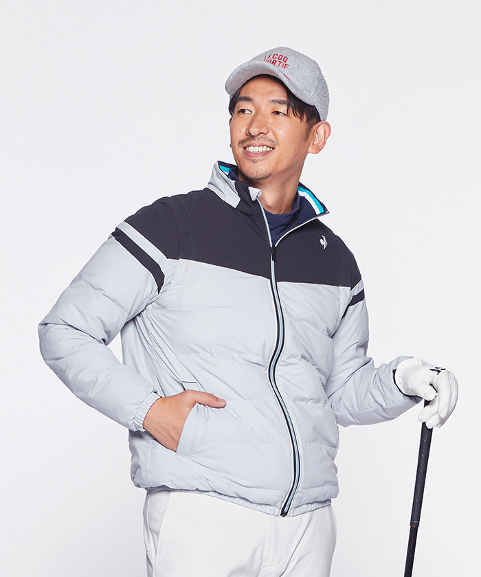 le coq sportif golf 【Stretch Forcer】 Mid-layer Heat Navi 2WAY Blouson