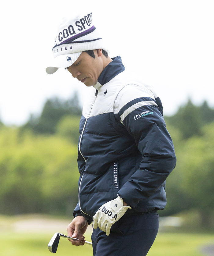 le coq sportif golf 【Stretch Forcer】 Mid-layer Heat Navi 2WAY Blouson