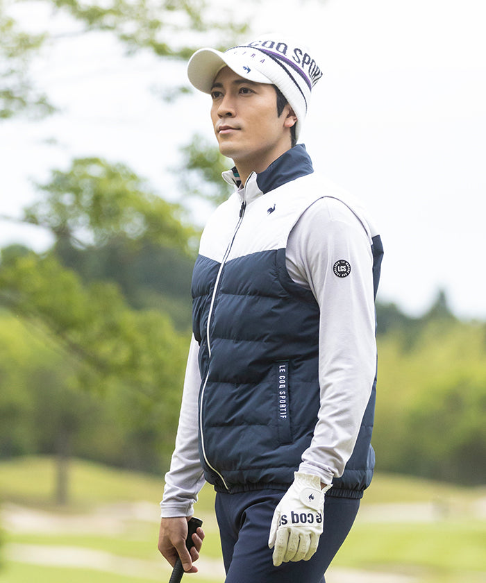 le coq sportif golf 【Stretch Forcer】 Mid-layer Heat Navi 2WAY Blouson