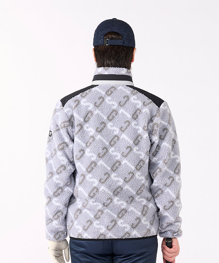 le coq sportif golf Logo Jacquard Boa Blouson