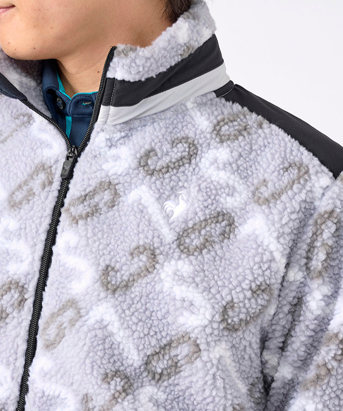 le coq sportif golf Logo Jacquard Boa Blouson