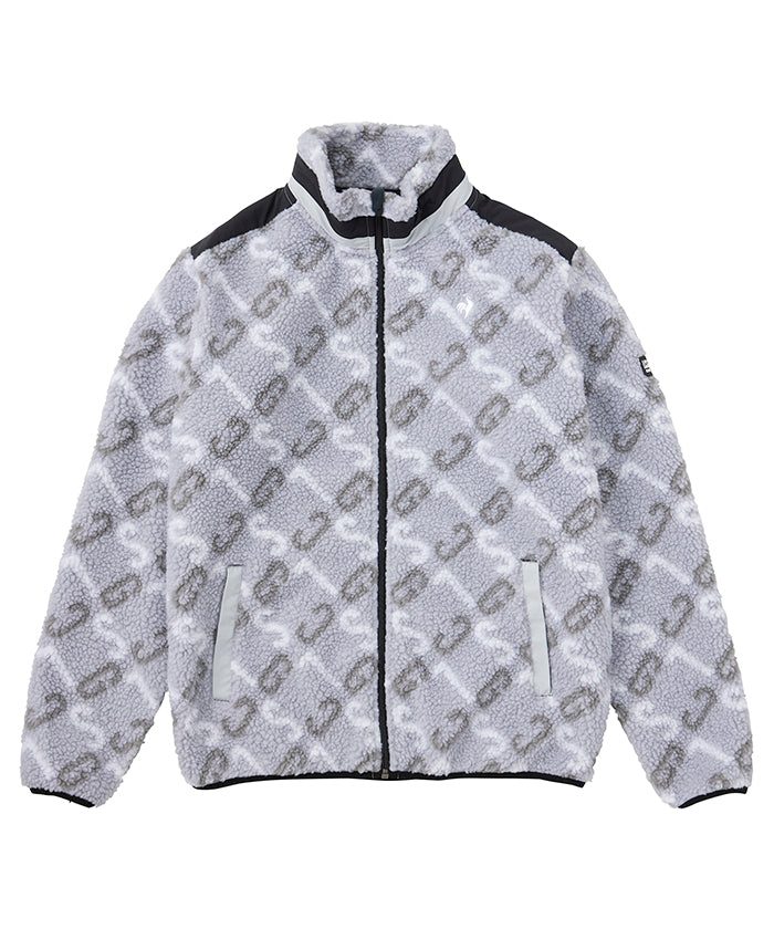 le coq sportif golf Logo Jacquard Boa Blouson