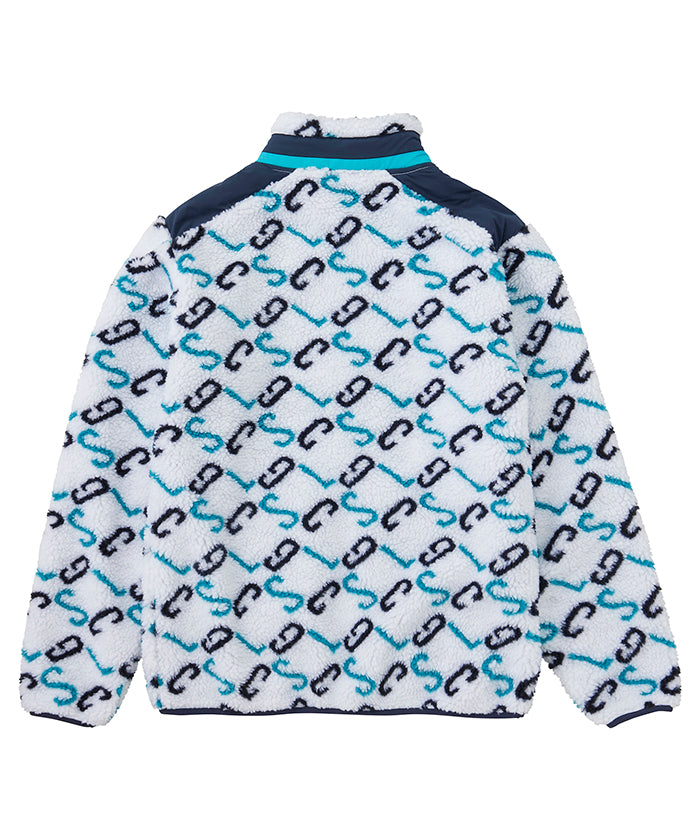 le coq sportif golf Logo Jacquard Boa Blouson