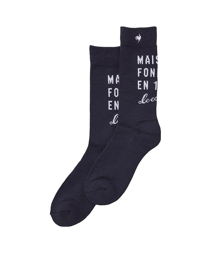 le coq sportif golf HEAT NAVI regular length socks