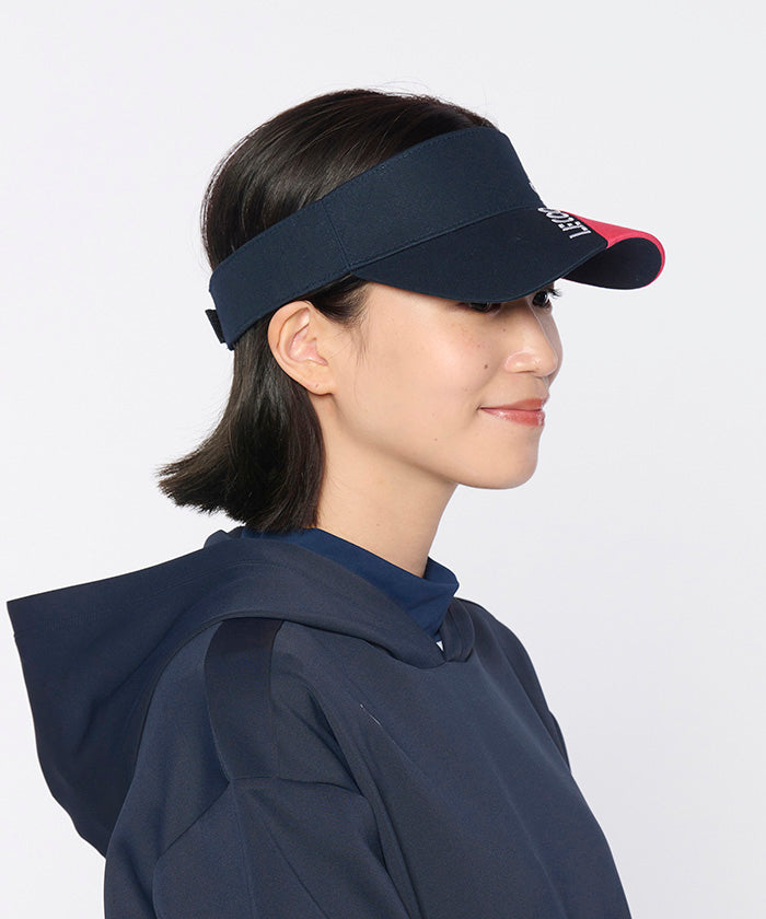 le coq sportif golf 【Ikeda Elaiza wearing】 season motif switch visor