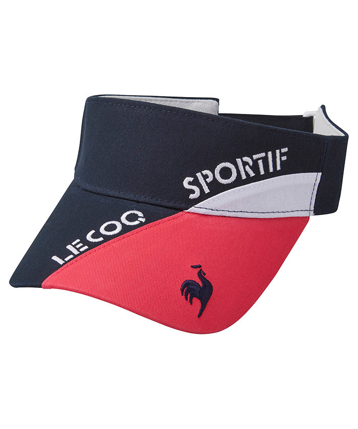 le coq sportif golf 【Ikeda Elaiza wearing】 season motif switch visor