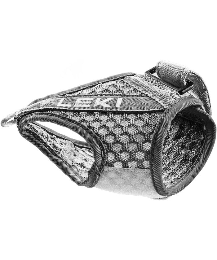レキ LEKI レキ LEKI アウトドア シャークフレームストラップ メッシュ SML 右用  1 個   1300465 （100 グレー） 100 グレー