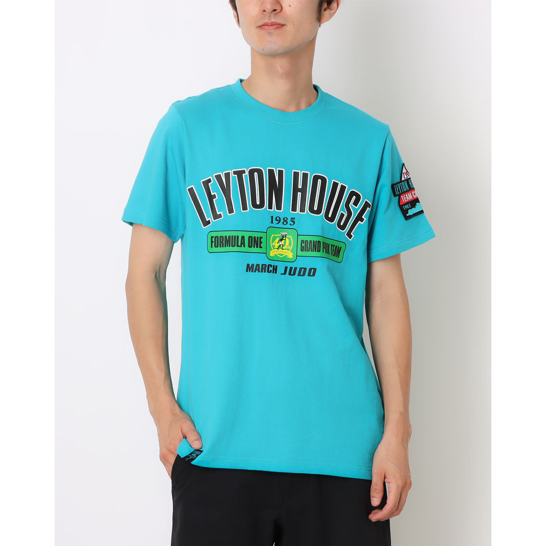 レイトンハウス LEYTON HOUSE LEYTON HOUSE レイトンハウス アニバーサリーモデル メンズ 半袖 Tシャツ （レイトンブルー） レイトンブルー