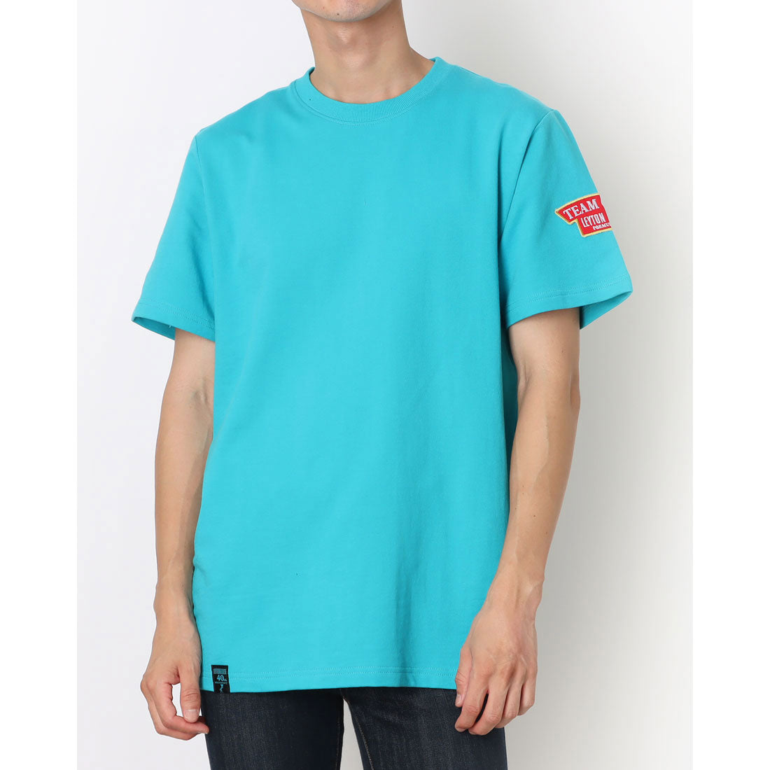 レイトンハウス LEYTON HOUSE LEYTON HOUSE レイトンハウス アニバーサリーモデル メンズ 半袖 Tシャツ バックプリント （レイトンブルー） レイトンブルー