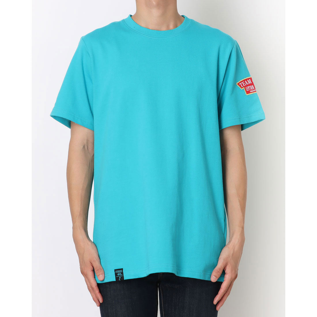 レイトンハウス LEYTON HOUSE LEYTON HOUSE レイトンハウス アニバーサリーモデル メンズ 半袖 Tシャツ バックプリント （レイトンブルー） レイトンブルー