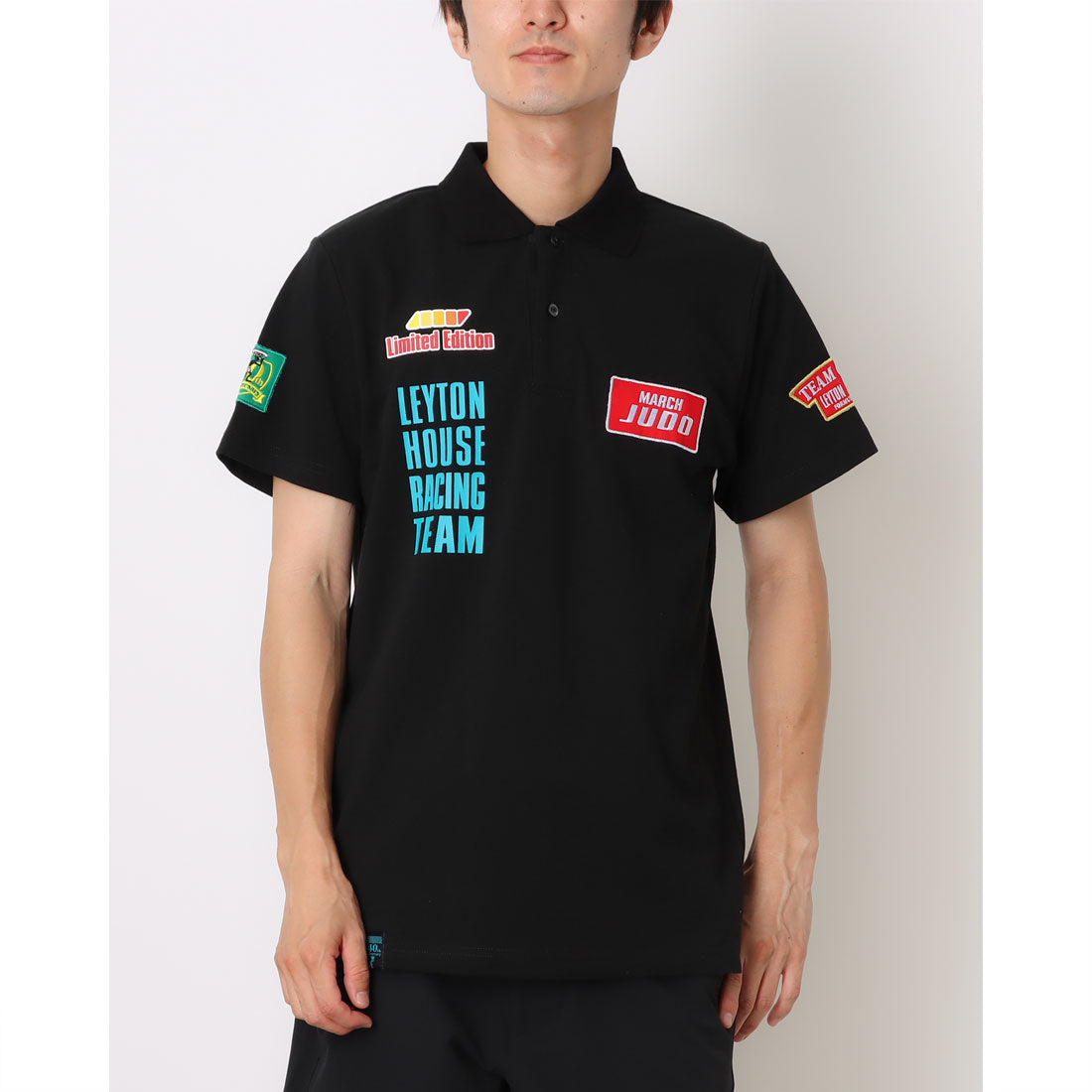 レイトンハウス LEYTON HOUSE LEYTON HOUSE レイトンハウス アニバーサリーモデル メンズ 半袖 ポロシャツ （ブラック） ブラック