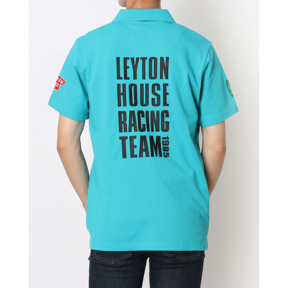 レイトンハウス LEYTON HOUSE LEYTON HOUSE レイトンハウス アニバーサリーモデル メンズ 半袖 ポロシャツ （ブラック） ブラック