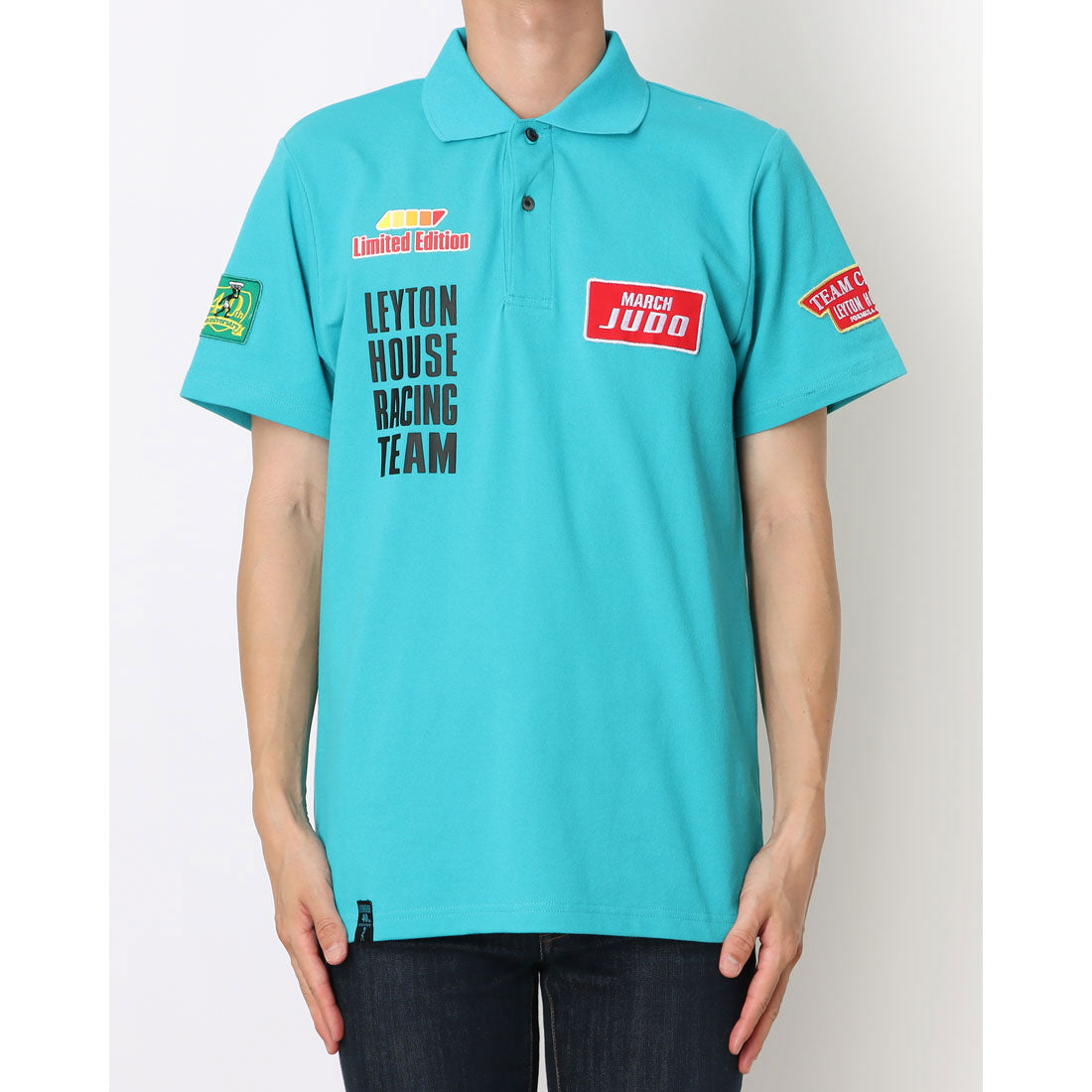 レイトンハウス LEYTON HOUSE LEYTON HOUSE レイトンハウス アニバーサリーモデル メンズ 半袖 ポロシャツ （ブラック） ブラック