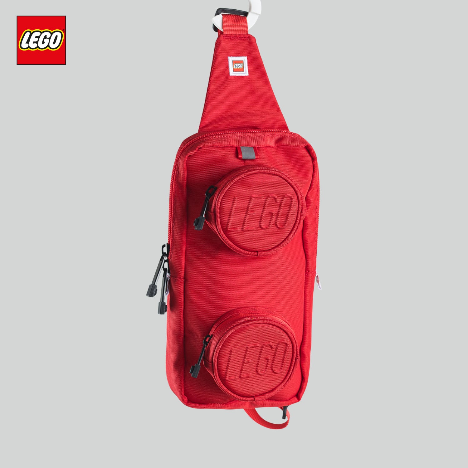 レゴ LEGO シグネチャー ブロック ボディバッグ バックパック SIGNATURE Brick 1x2 Sling Bag 20207-0021 （Red） （レッド） レッド