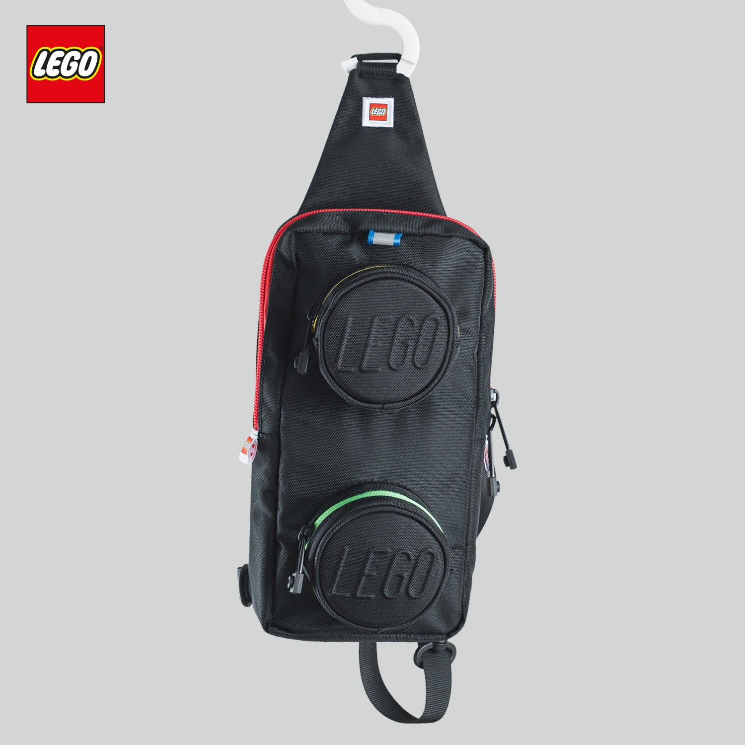 レゴ LEGO シグネチャー ブロック ボディバッグ バックパック SIGNATURE Brick 1x2 Sling Bag 20207-0021 （Red） （レッド） レッド