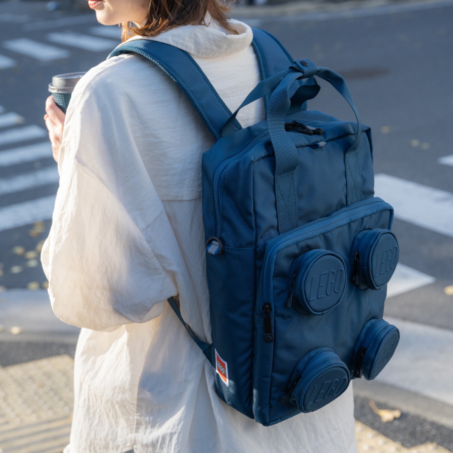 レゴ LEGO シグネチャー ブロック リュック バックパック SIGNATURE Brick 2x2 Backpack  15L 20205-0140 （Nevy） （ネイビー） ネイビー