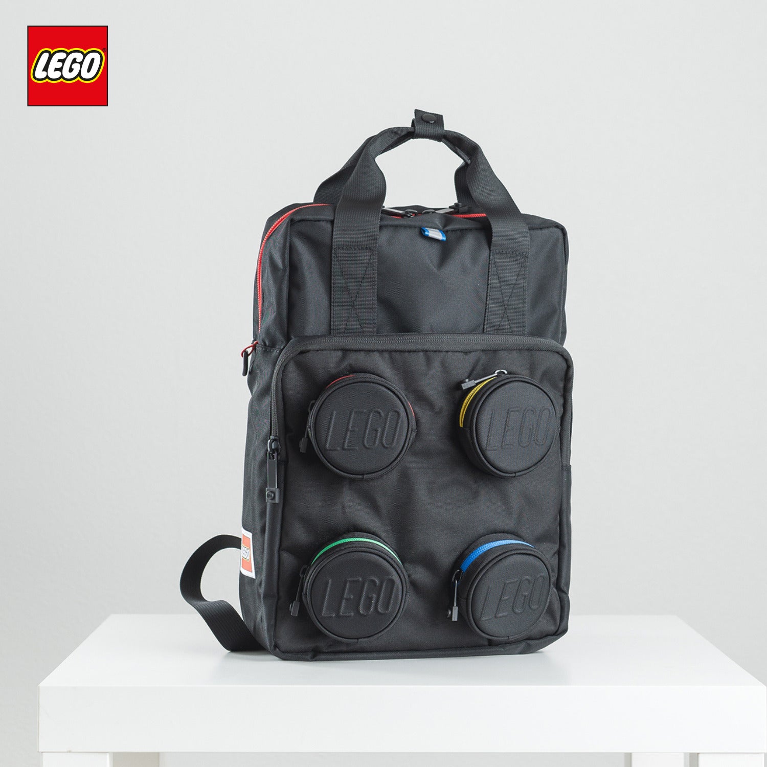 レゴ LEGO シグネチャー ブロック リュック バックパック SIGNATURE Brick 2x2 Backpack  15L 20205-0354 （Black） （ブラック） ブラック
