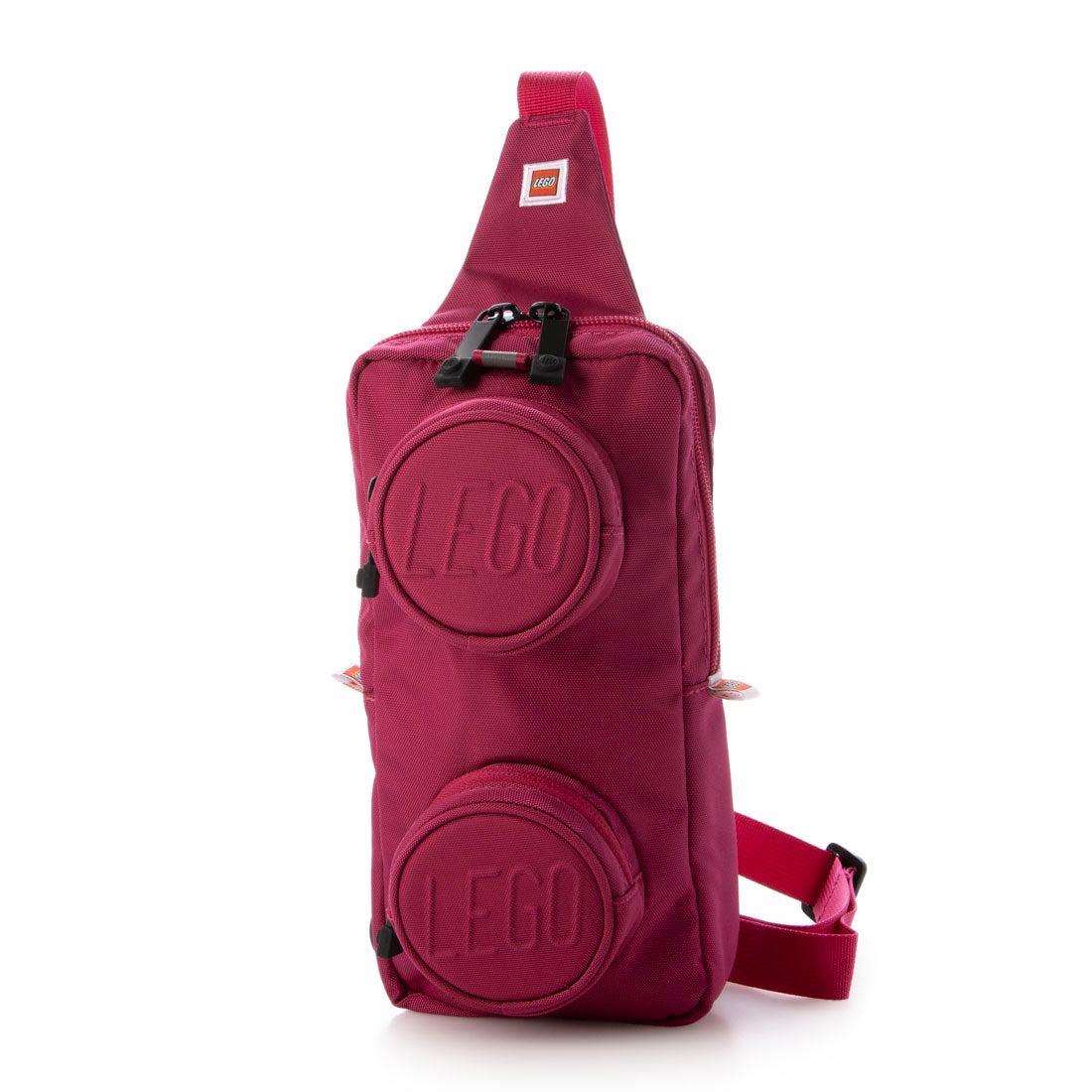 レゴ LEGO シグネチャー ブロック ボディバッグ バックパック SIGNATURE Brick 1x2 Sling Bag 20207-0124 （Rose） （ローズ） ローズ