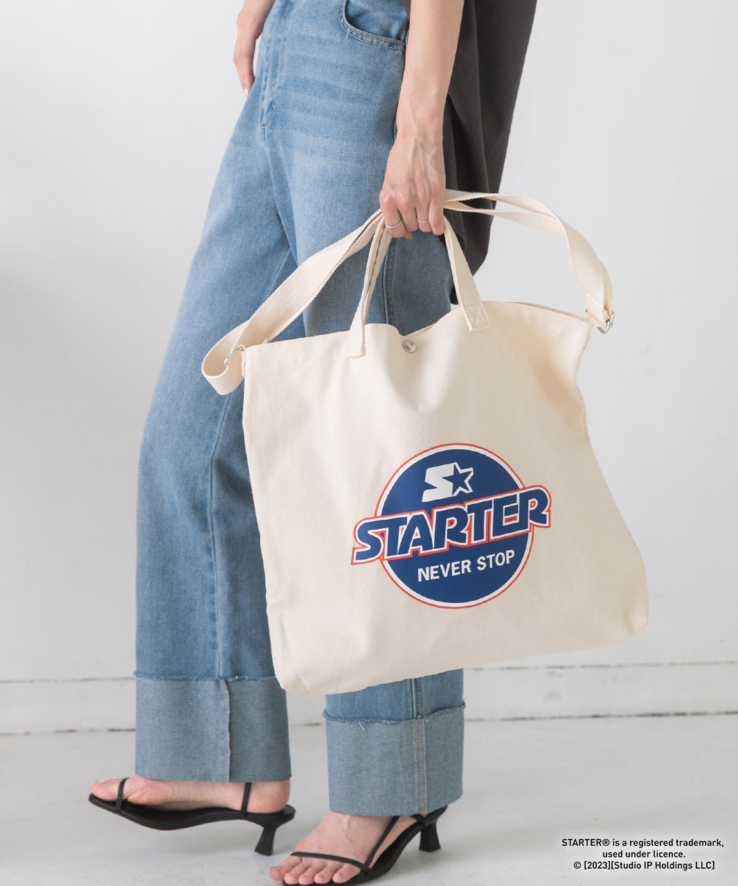 アドティエ ad thie アソートデザイン ショルダー付きトートバッグ （ラスベガス・レイダース(ブラック)） ラスベガス・レイダース(ブラック)