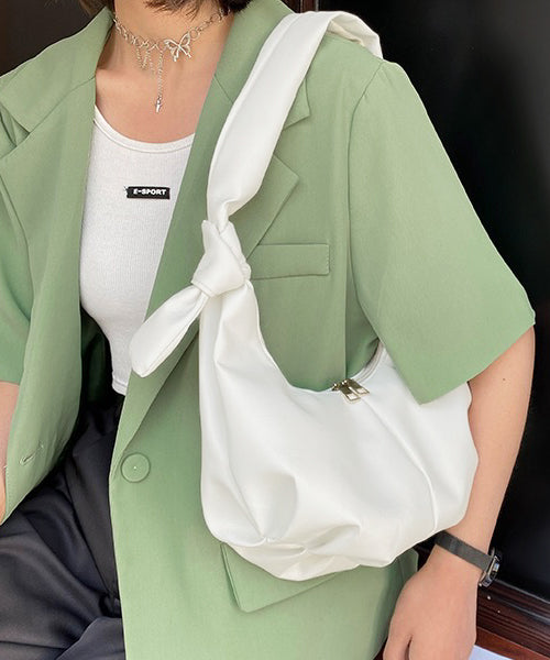 アドティエ ad thie ノットデザイン ワンハンドルショルダーバッグ