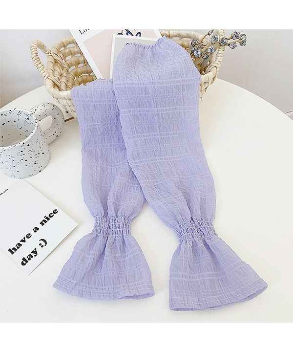 Ad Thie Sheer Check Volume Arm Cover