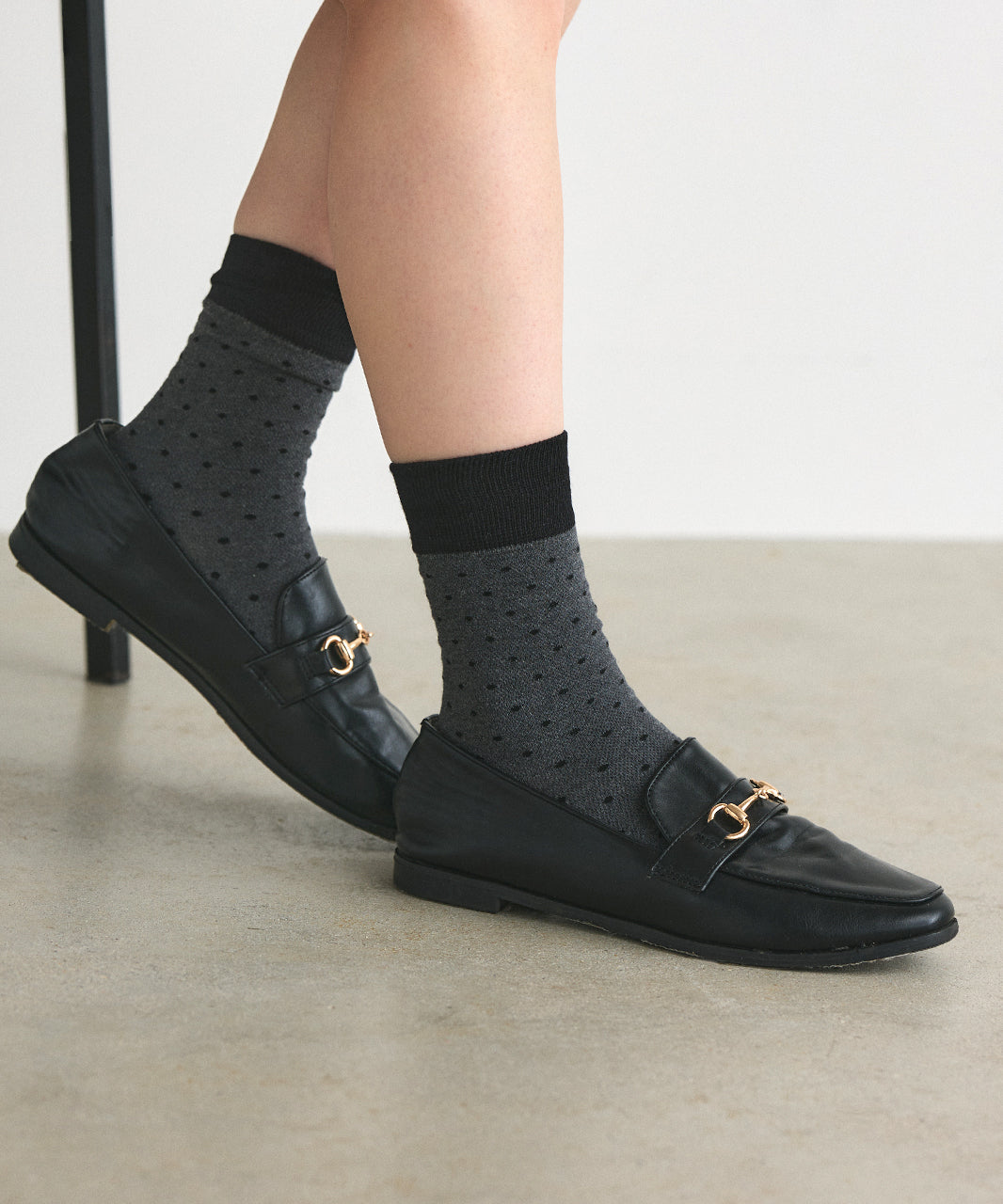 Adthie ad thie 【2024AW New Collection】 Bicolor Dot Socks