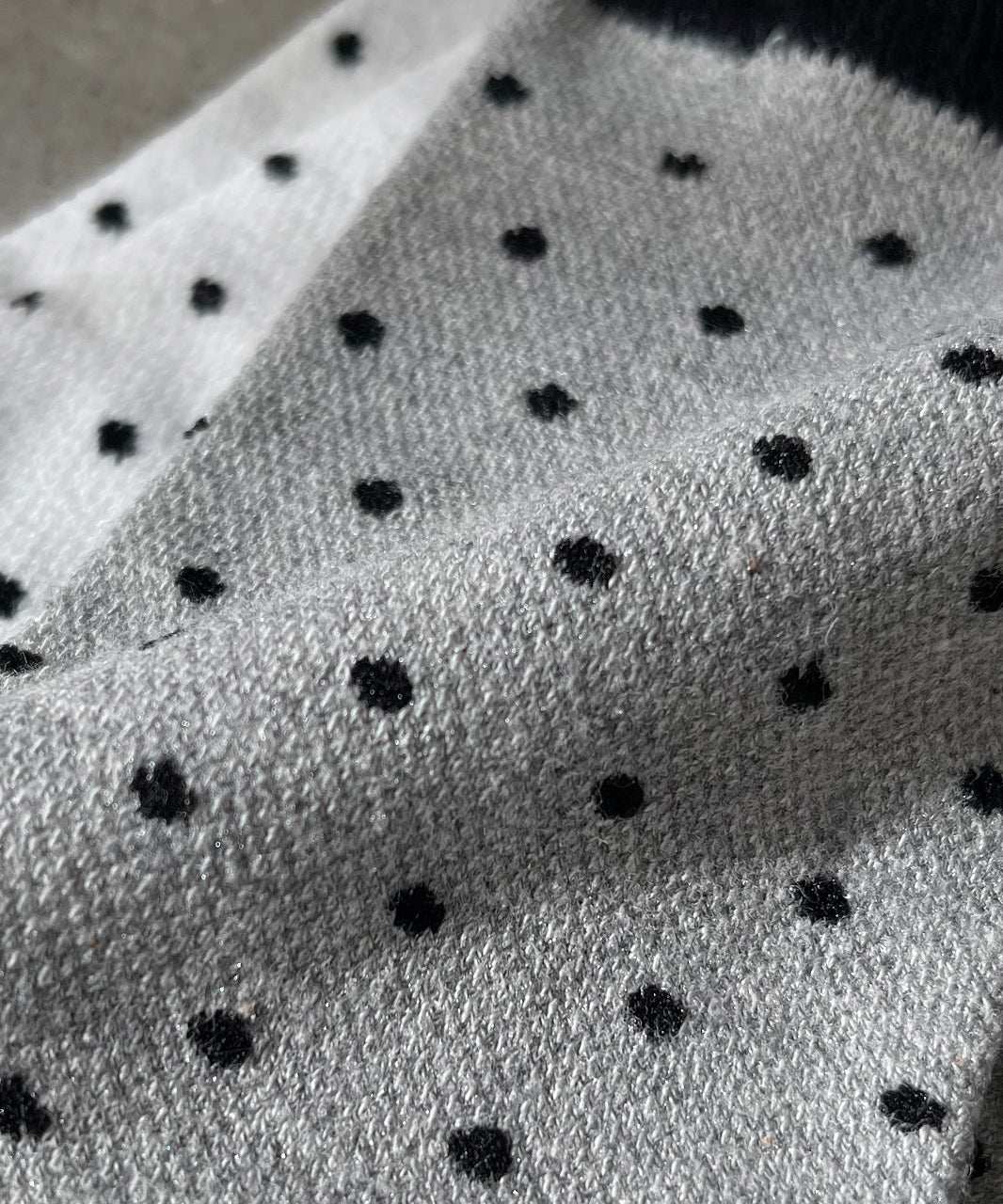 Adthie ad thie 【2024AW New Collection】 Bicolor Dot Socks