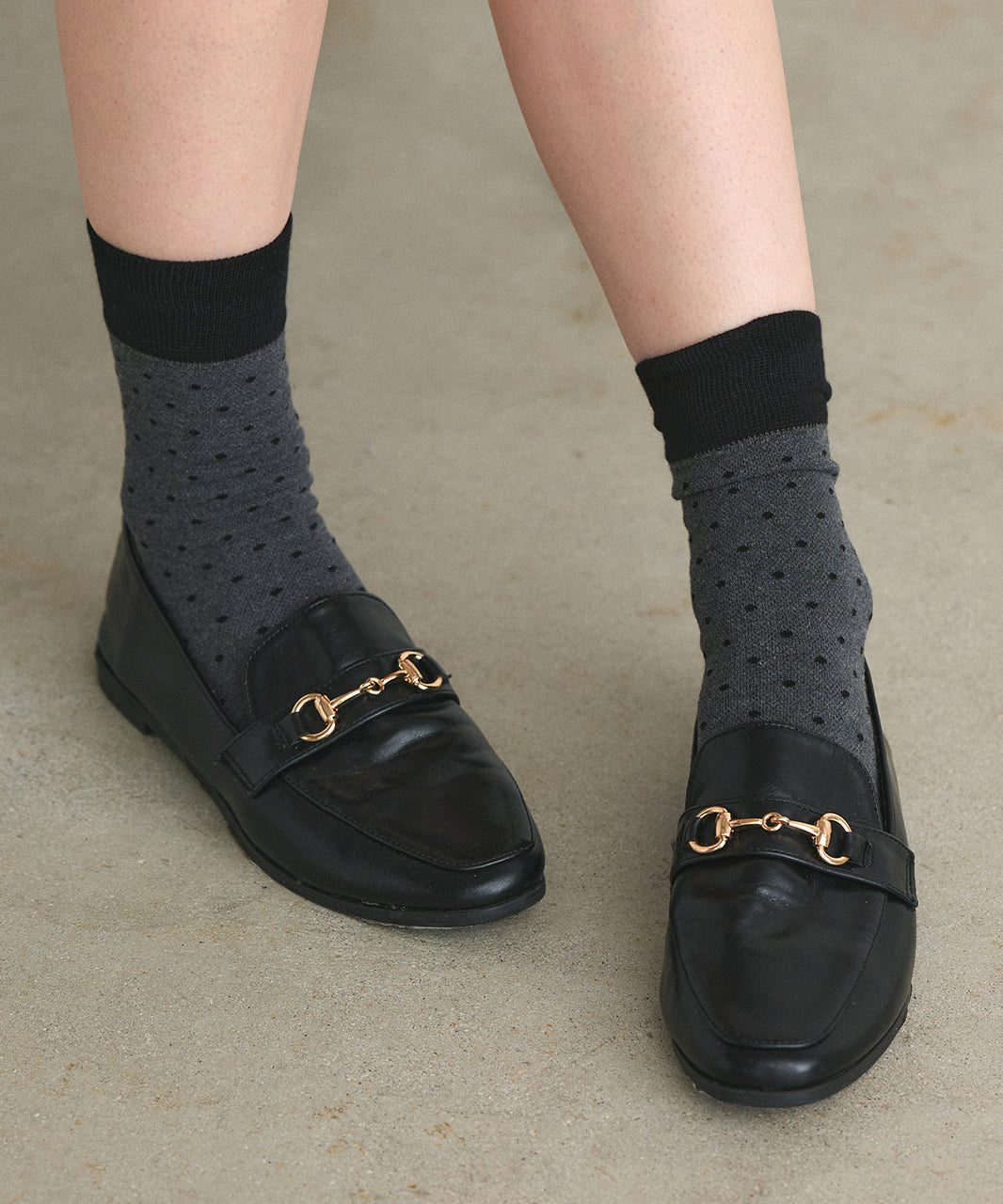 Adthie ad thie 【2024AW New Collection】 Bicolor Dot Socks