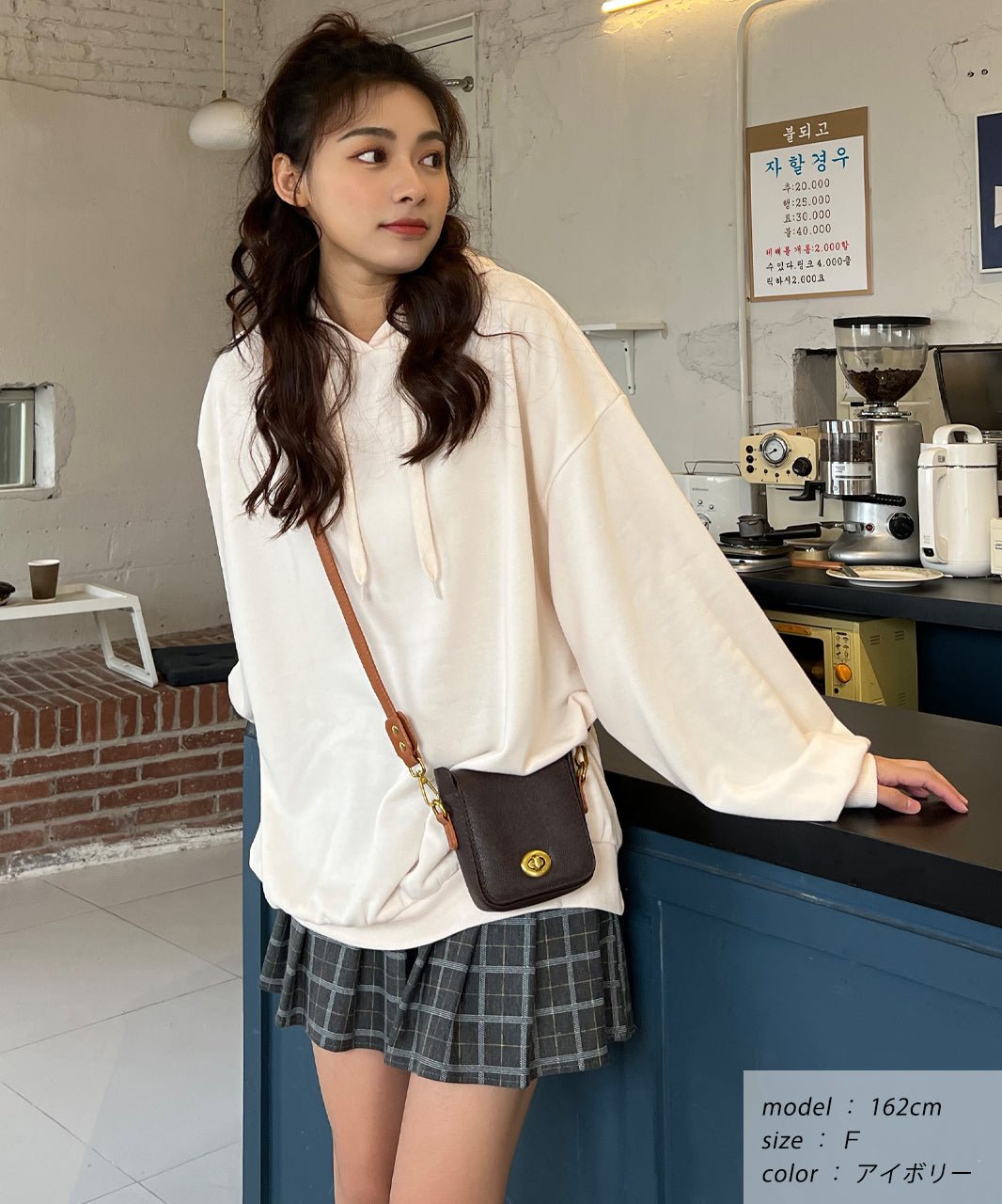 アドティエ ad thie 裏毛ビッグパーカー （くすみパープル） くすみパープル