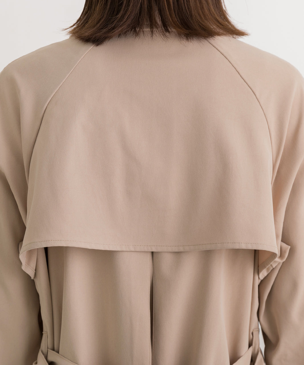 Ad Thie Candy Sleeve Sten Collar Trench Coat Autumn Clothes Autumn Winter Clothes Winter