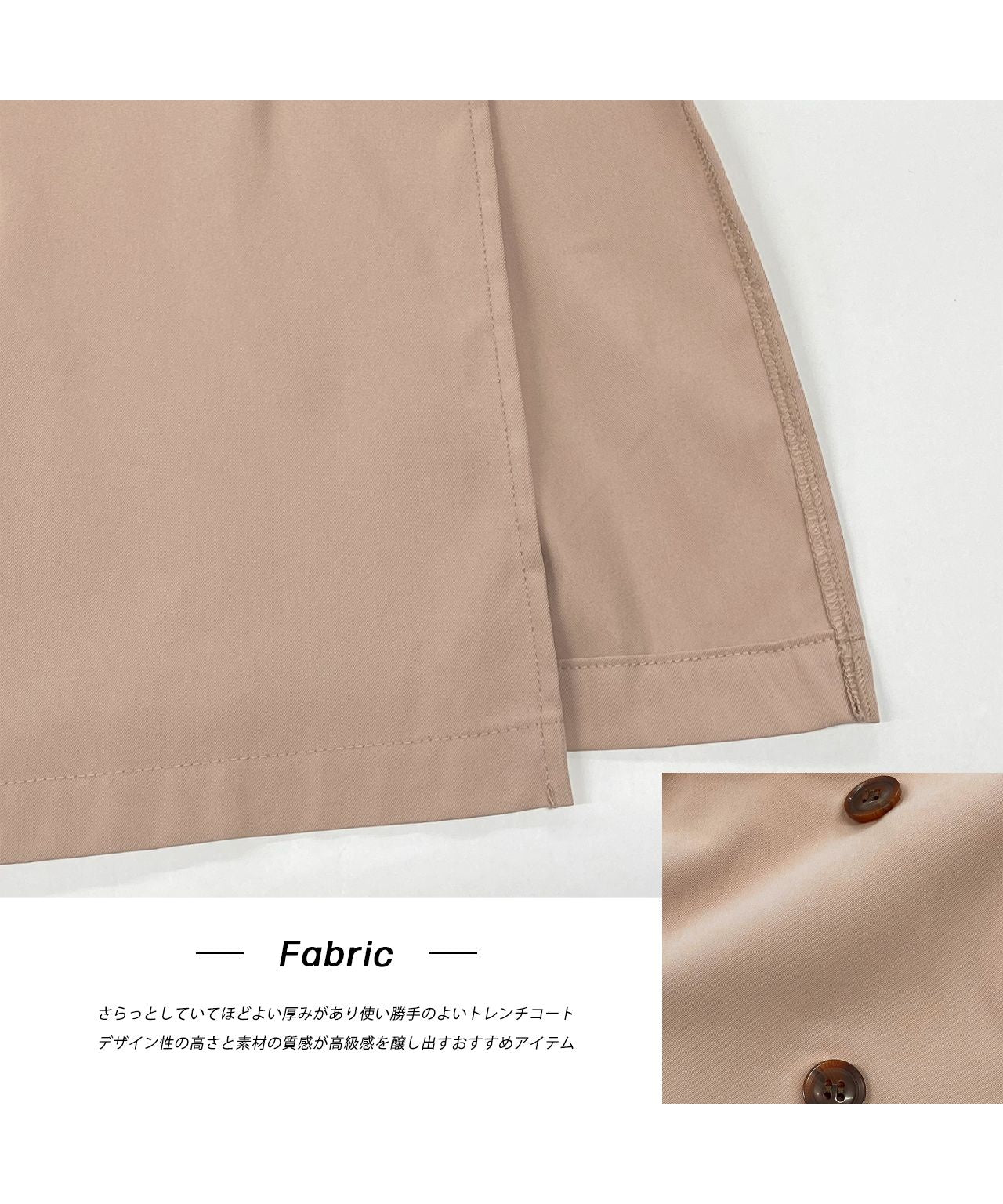 Ad Thie Candy Sleeve Sten Collar Trench Coat Autumn Clothes Autumn Winter Clothes Winter