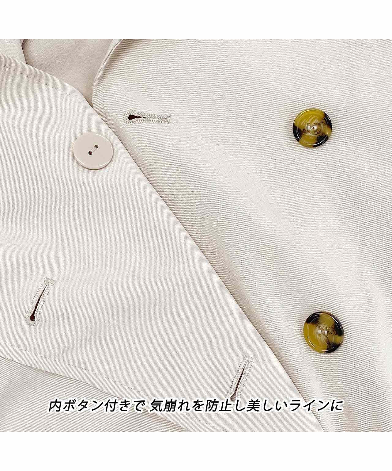 アドティエ ad thie  キャンディースリーブロングトレンチコート 秋服 秋 冬服 冬