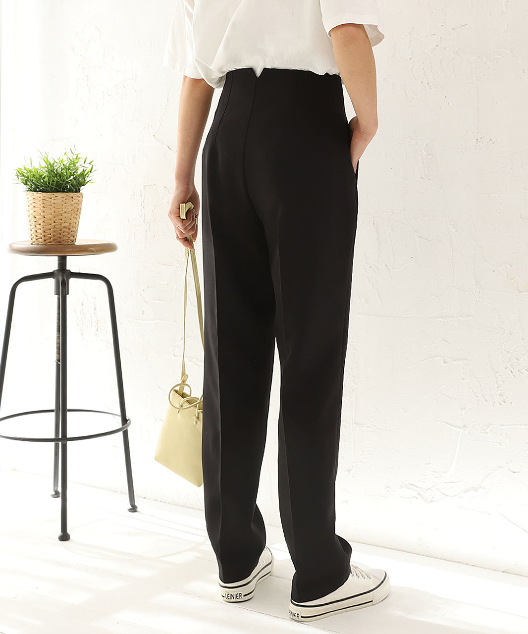 Adthie Tapered Pants Darts Center Press Color Darts Three-Dimensional Spring Clothes Spring