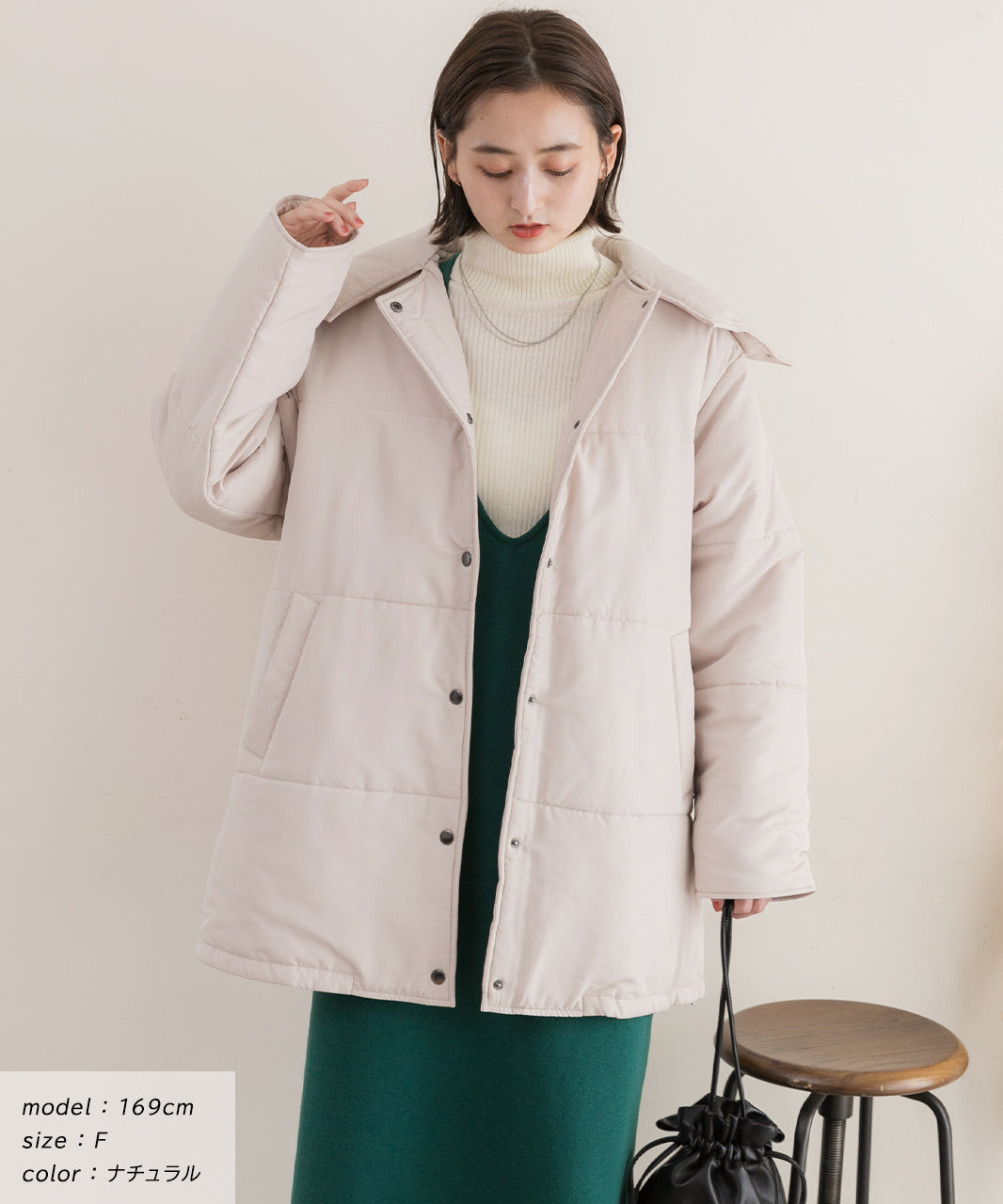 Adthie Stand Collar Eco Down Coat Lightweight Cold-Resistant Outerwear Drawstring Autumn Clothes Fall Winter Clothes Winter