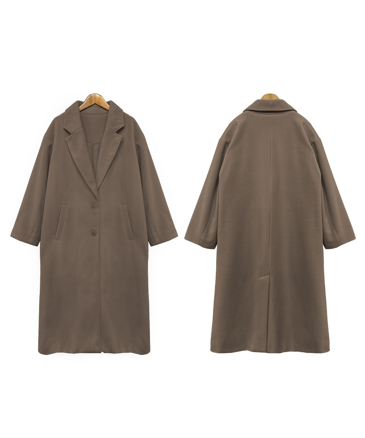 アドティエ ad thie 羊毛觸感 切斯特長外套 秋服 秋 冬服 冬