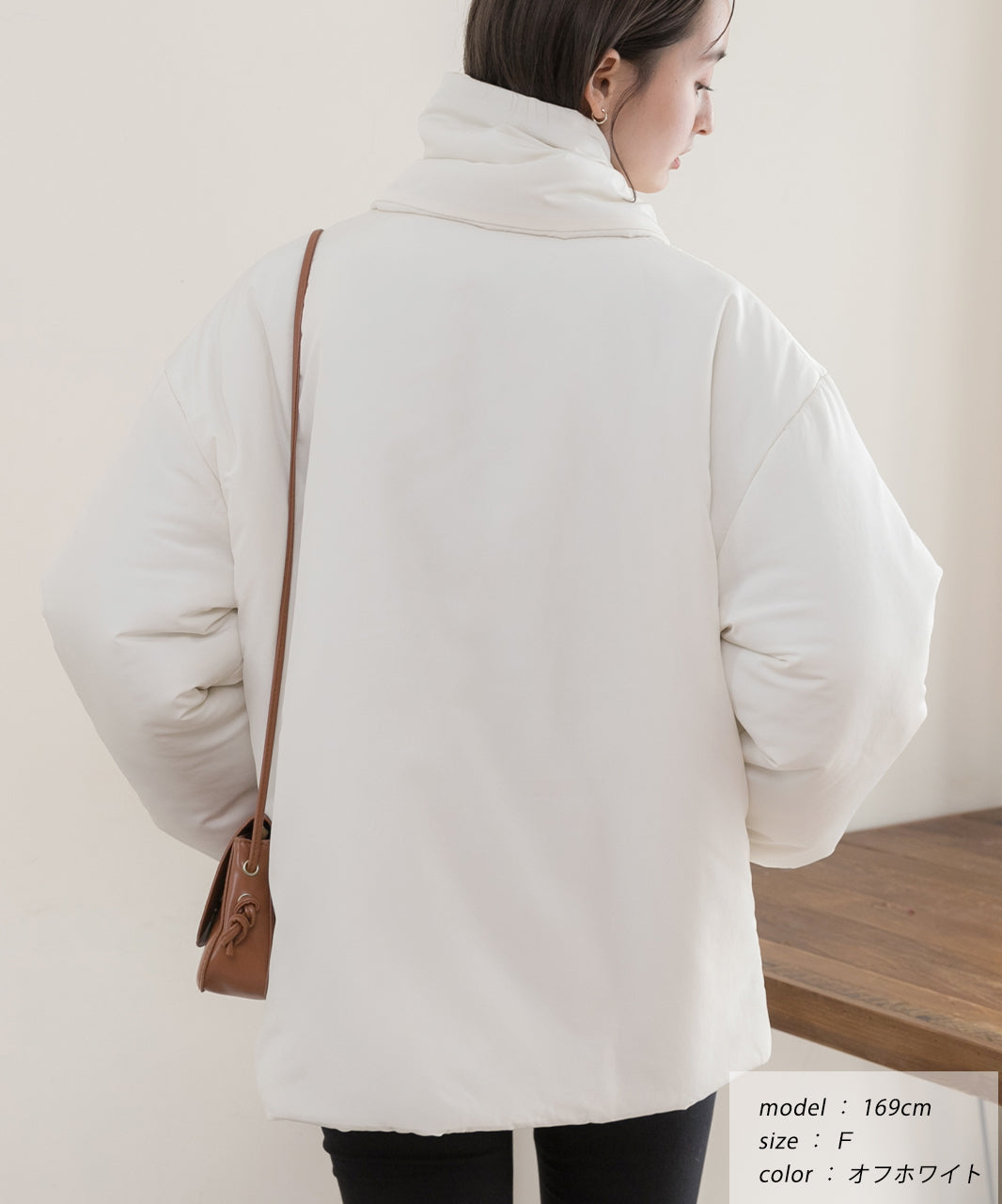 Ad Thie Co-Location Muffler Attached No-Collar Padded Jacket Lightweight Cold-Resistant Eco Down Outerwear Autumn Clothes Fall Winter Clothes Winter