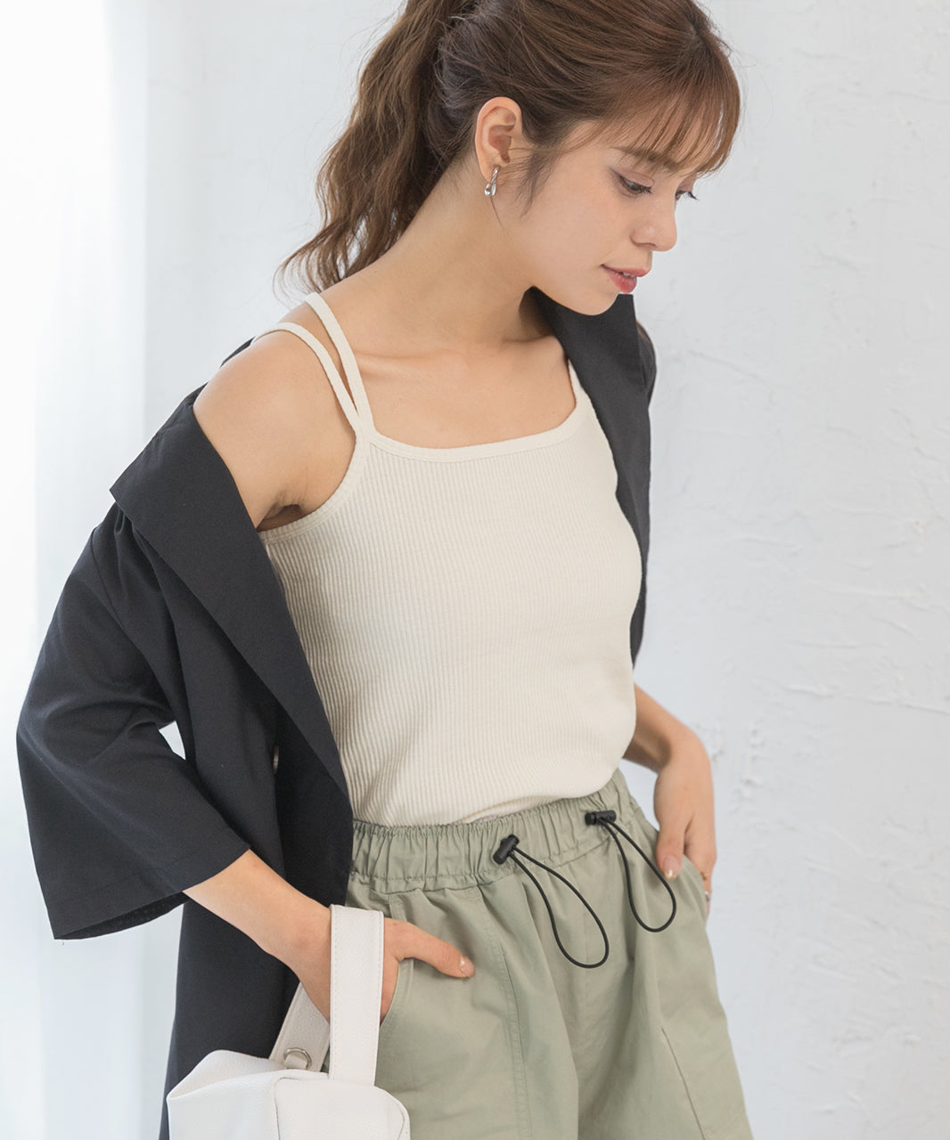 Adthie Double Strap Back Cross Camisole