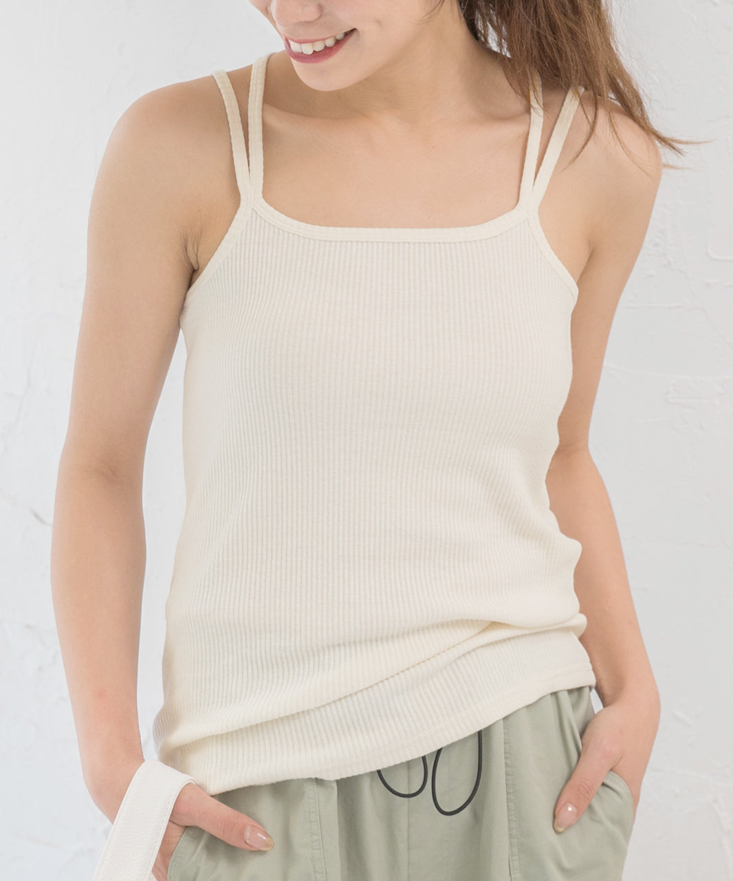 Adthie Double Strap Back Cross Camisole