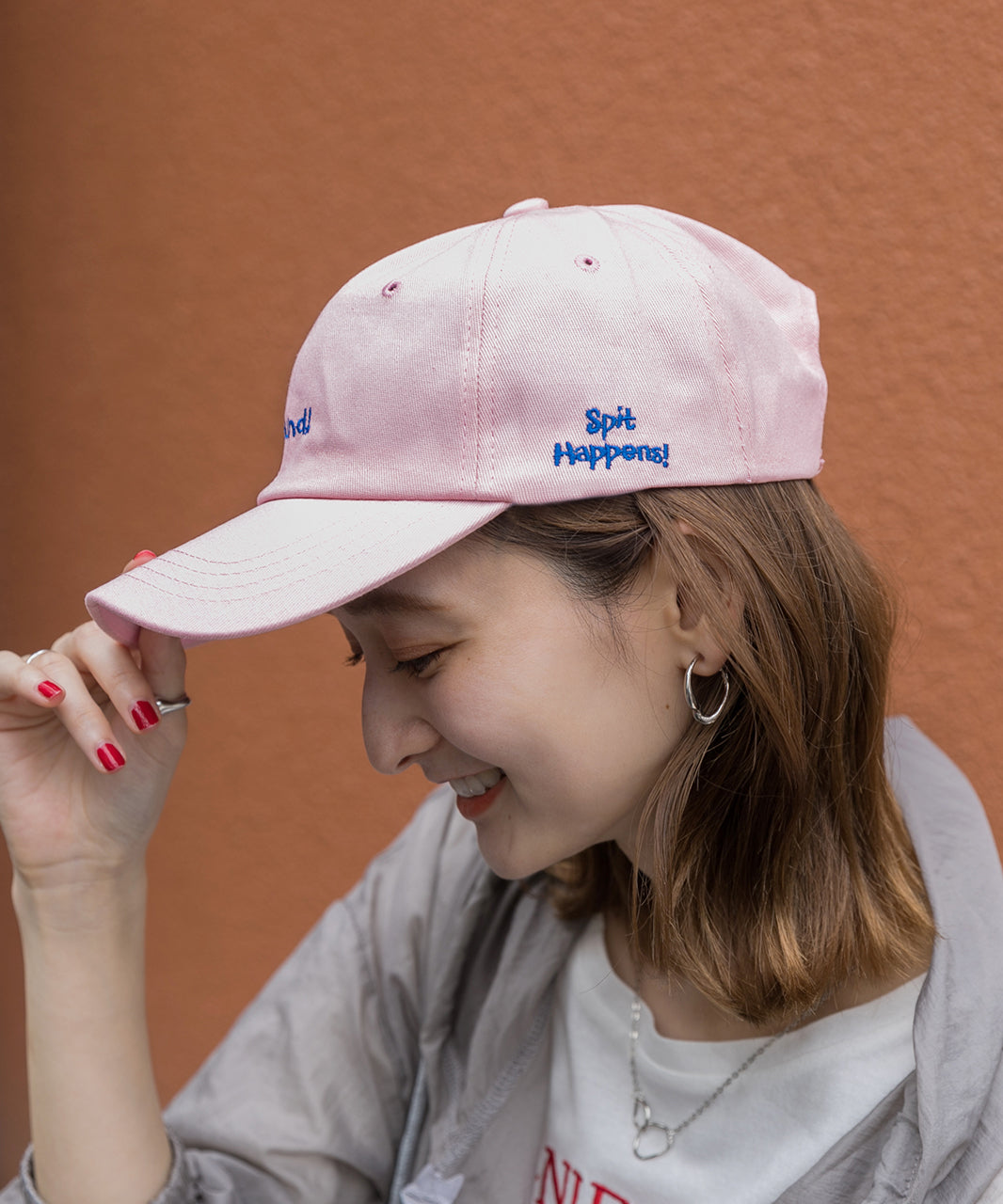 アドティエ ad thie コットン100% 刺繍ロゴキャップ カラフル シンプル アジャスト パステル オールシーズン （イエロー） イエロー