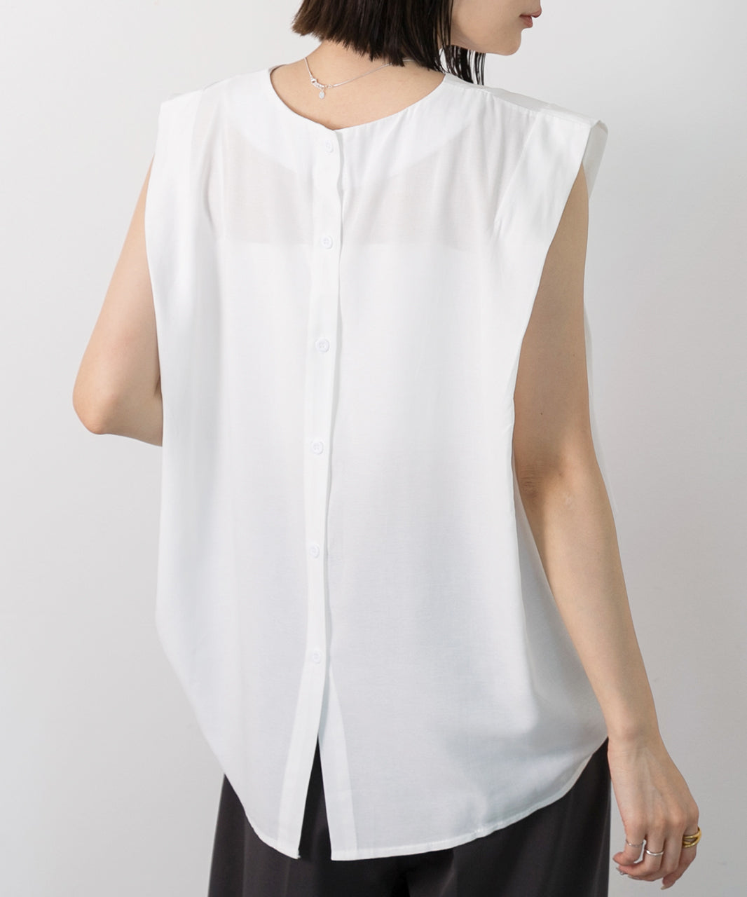 Adthie ad thie 【2024SS New Collection】 French Sleeve Blouse