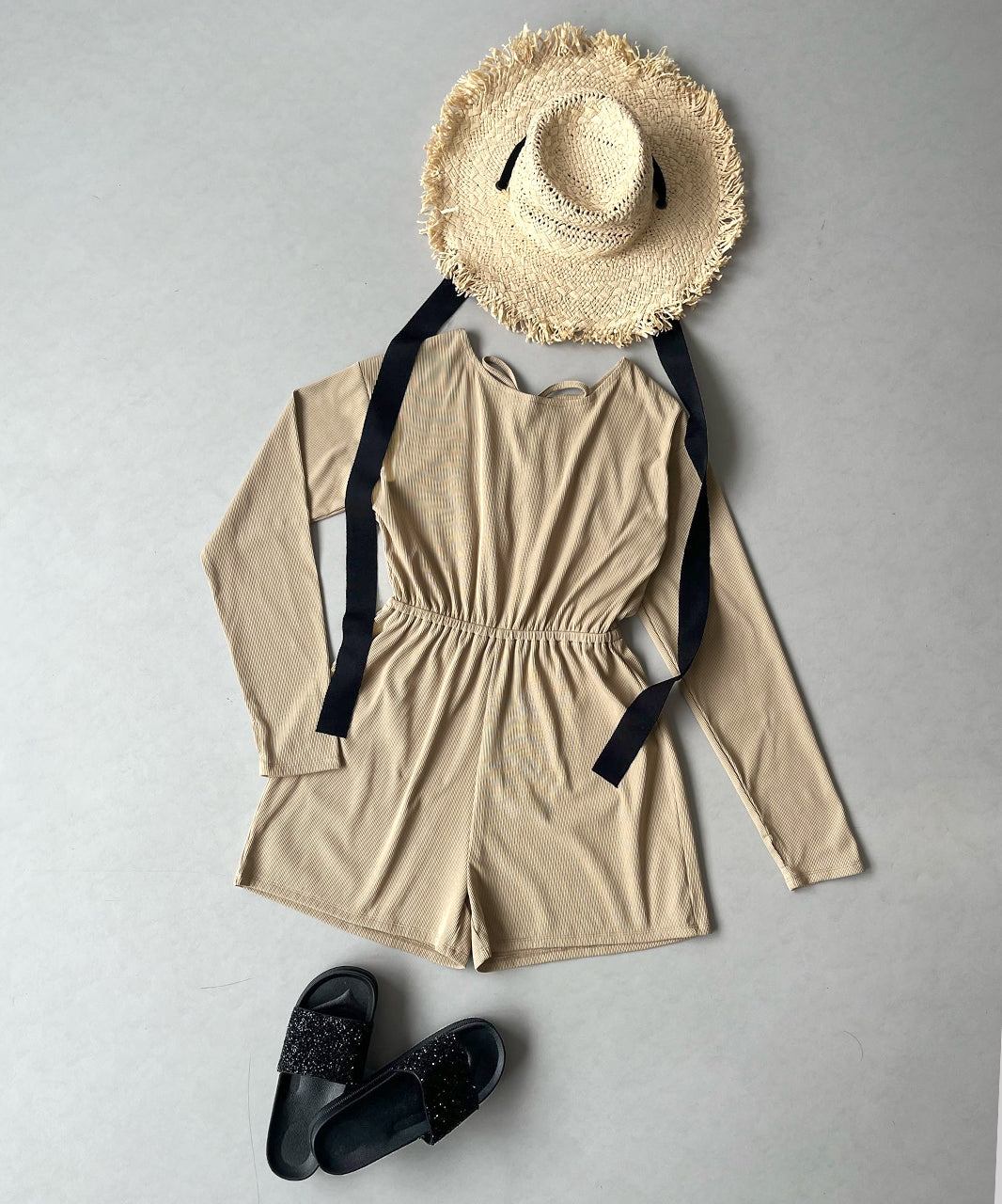 Adthie ad thie 【2024SS New Arrival】 Rib Material Rush Guard All-in-One 【Non-Returnable Item】