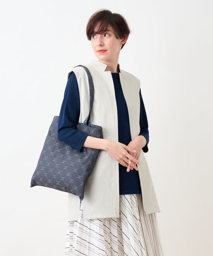 キャラ・オ・クルス CARA O CRUZ 洗えるロングジレ （イエロー） イエロー